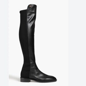 Stuart Weitzman Black Leather Boot (Fits Size 7)